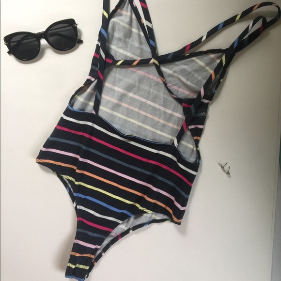 PacSun Striped Bodysuit - Picture 2 of 2